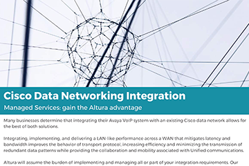 Cisco Data Networking Integration