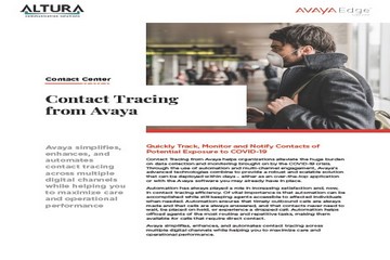 Contact Tracing from Avaya